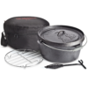9 Quart Cast Camp Oven Pack -Snowys Sales 1266673 9 quart dutch oven set