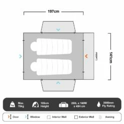 Yowie ABS Hard Shell Rooftop Tent 33 Yowie ABS Hard Shell Rooftop Tent -Snowys Sales 1266838