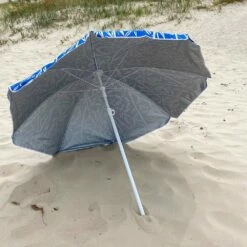 Mirage Beach Umbrella 180cm -Snowys Sales 1267805 beach umbrella blue bamboo 18m