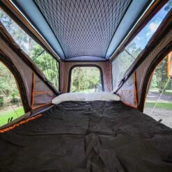 Ridgeback HighRize 1250 Hard Shell Rooftop Tent -Snowys Sales 1268561 ridgeback highrize 1250 roof top tent