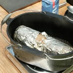 Cast Iron Camp Oven 10 Quart -Snowys Sales 1268736 cast iron camp oven 10 quart