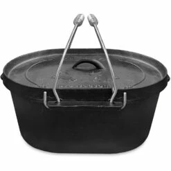 Cast Iron Camp Oven 10 Quart