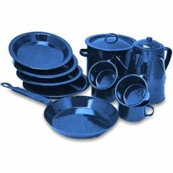 Enamel Cook Set − 11 Pce