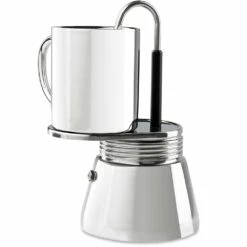 GSI Outdoors 4 Cup Stainless Mini Espresso Maker