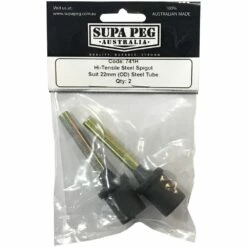 Pole Spigots For Round Tube -Snowys Sales 1273023 pole spigots for round tube