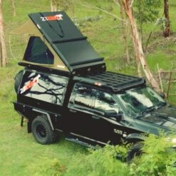 Saber Hard Shell Rooftop Tent -Snowys Sales 1273940 saber hard shell rooftop tent