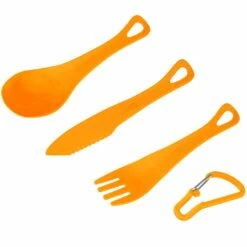 Sea To Summit Delta Cutlery Set -Snowys Sales 1274580 delta cutlery set orange