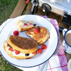 Coleman Enamel Plate 26cm -Snowys Sales 1275152 enamel plate 26cm