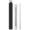 Avanti Telescopic Straw With Silicone Tip -Snowys Sales 1275194 telescopic straw with silicone tip black