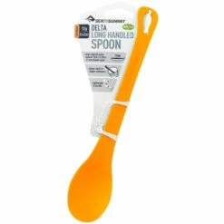 Sea To Summit Delta Long Handled Spoon -Snowys Sales 1275203 delta long handled spoon orange