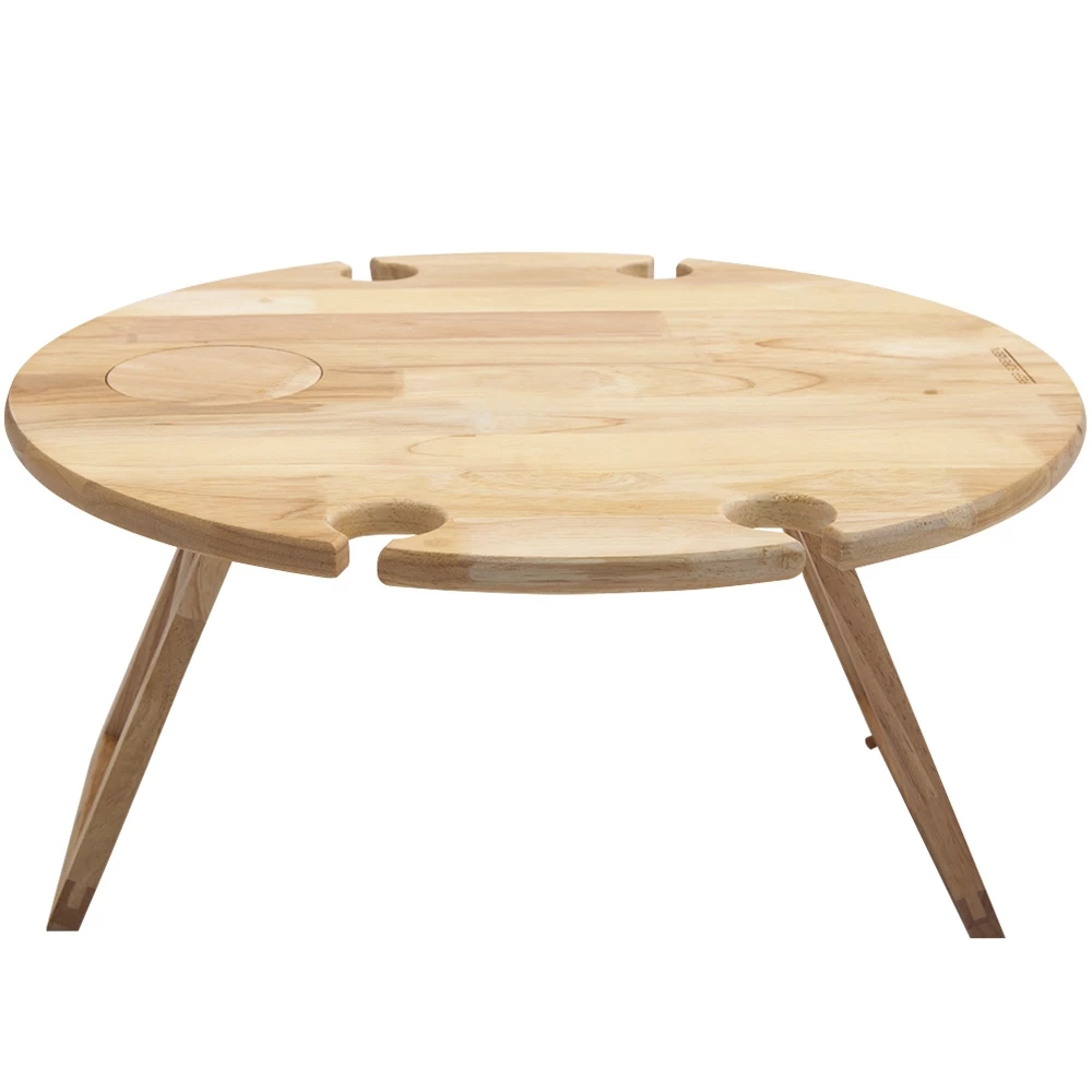 Large Round Folding Picnic Table 4 Large Round Folding Picnic Table - Image 2