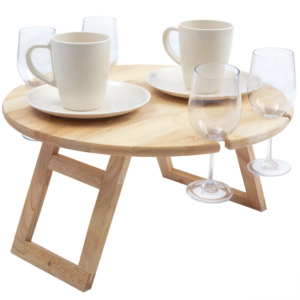 Large Round Folding Picnic Table 11 Large Round Folding Picnic Table - Image 9