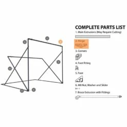 RV Tent Replacement Hinge 2 Pack -Snowys Sales 1277232 rv replacement hinge 2 pack