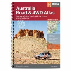 Hema Australia Road & 4WD Spiral Bound Atlas (13th Edition)