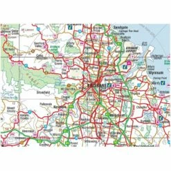 Hema South East Queensland Map 2nd Edition -Snowys Sales 1278014 south east queensland byron to bundaberg