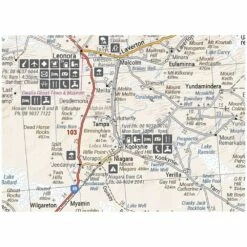 Hema Great Desert Tracks Western Sheet 9th Edition -Snowys Sales 1278028 great desert tracks western sheet 9th edt