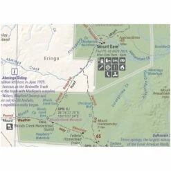 Hema Great Desert Tracks Simpson Desert Sheet 9th Edition -Snowys Sales 1278040 great desert tracks simpson desert sheet 9th edition