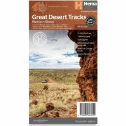 Hema Great Desert Tracks Map Pack 9th Edition -Snowys Sales 1278047 great desert tracks series map pack 9th edt